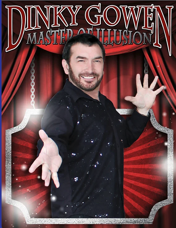 ADMC 2025 featured magician Dinky Gowan